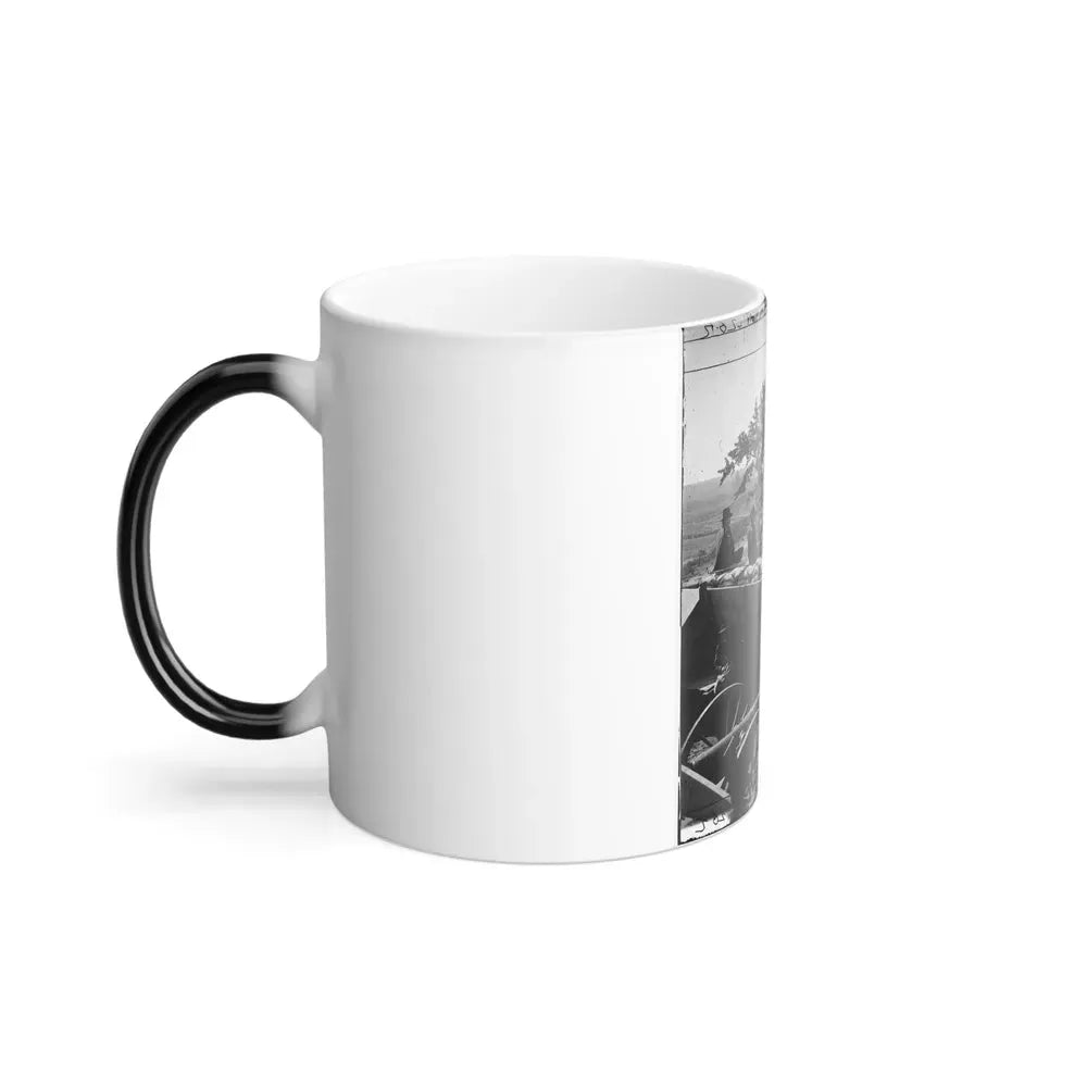 Atlanta, Georgia. Federal Troops in Confederate Fort (U.S. Civil War) Color Changing Coffee Mug 11oz - Go Mug Yourself