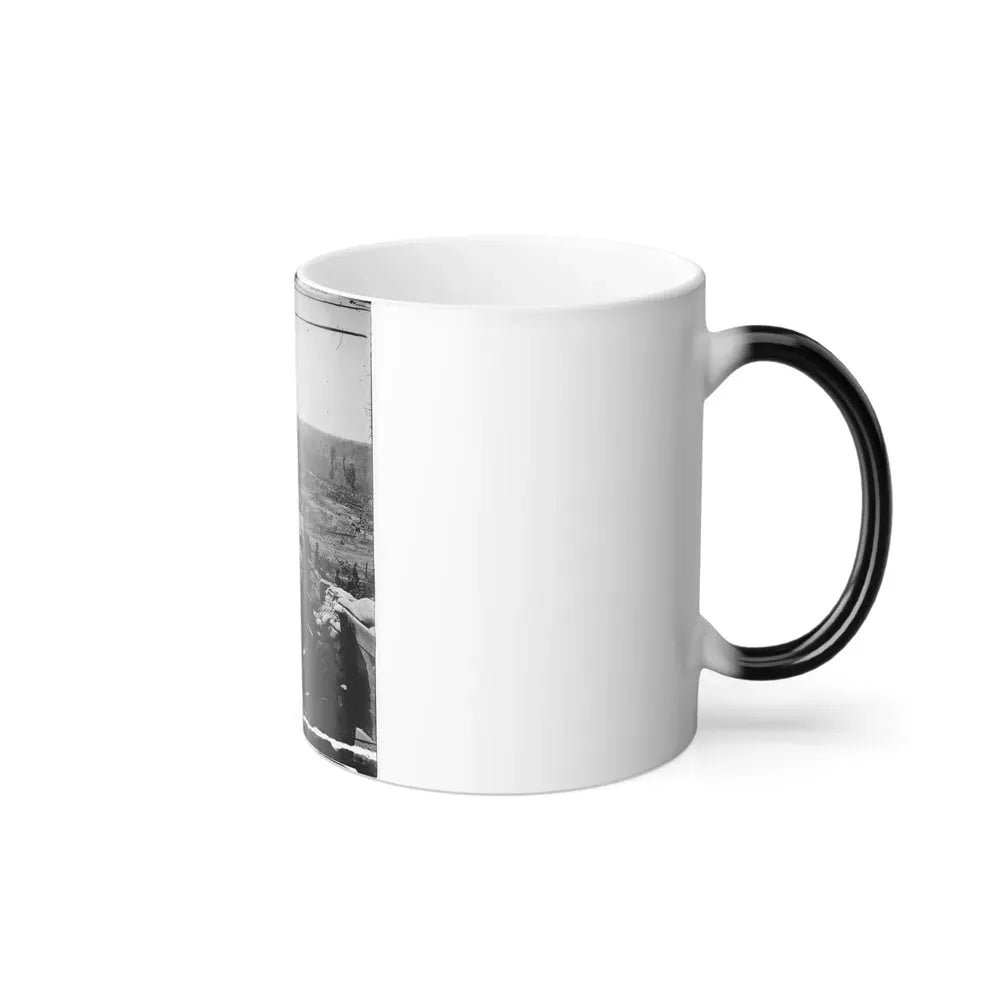 Atlanta, Georgia. Federal Troops in Confederate Fort (U.S. Civil War) Color Changing Coffee Mug 11oz - Go Mug Yourself