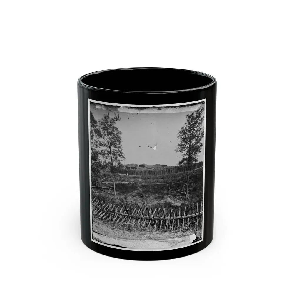 Atlanta, Georgia. Fortifications(2) (U.S. Civil War) Black Coffee Mug 11oz - Go Mug Yourself
