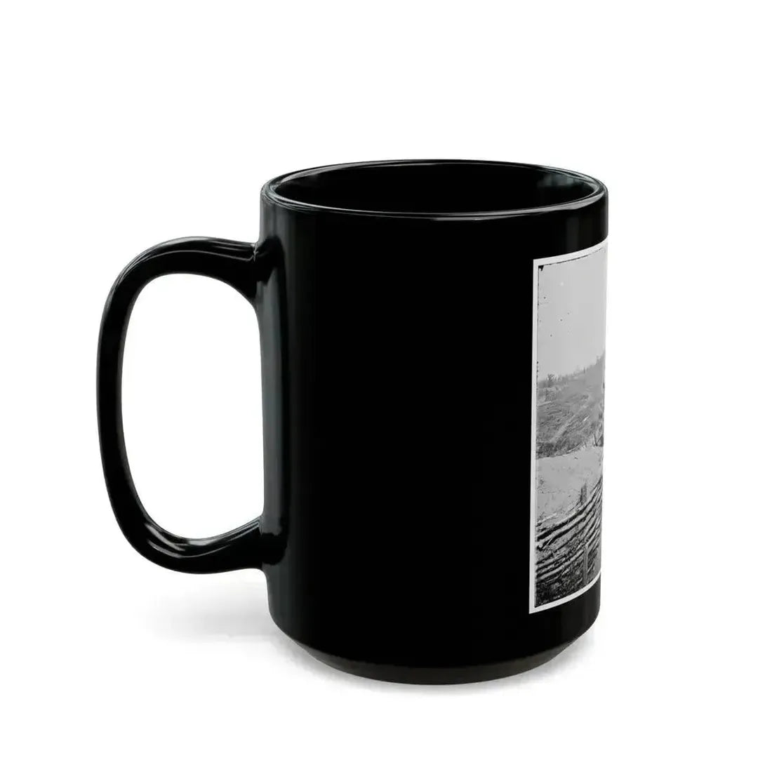 Atlanta, Georgia. Fortifications-2 (U.S. Civil War) Black Coffee Mug - Go Mug Yourself