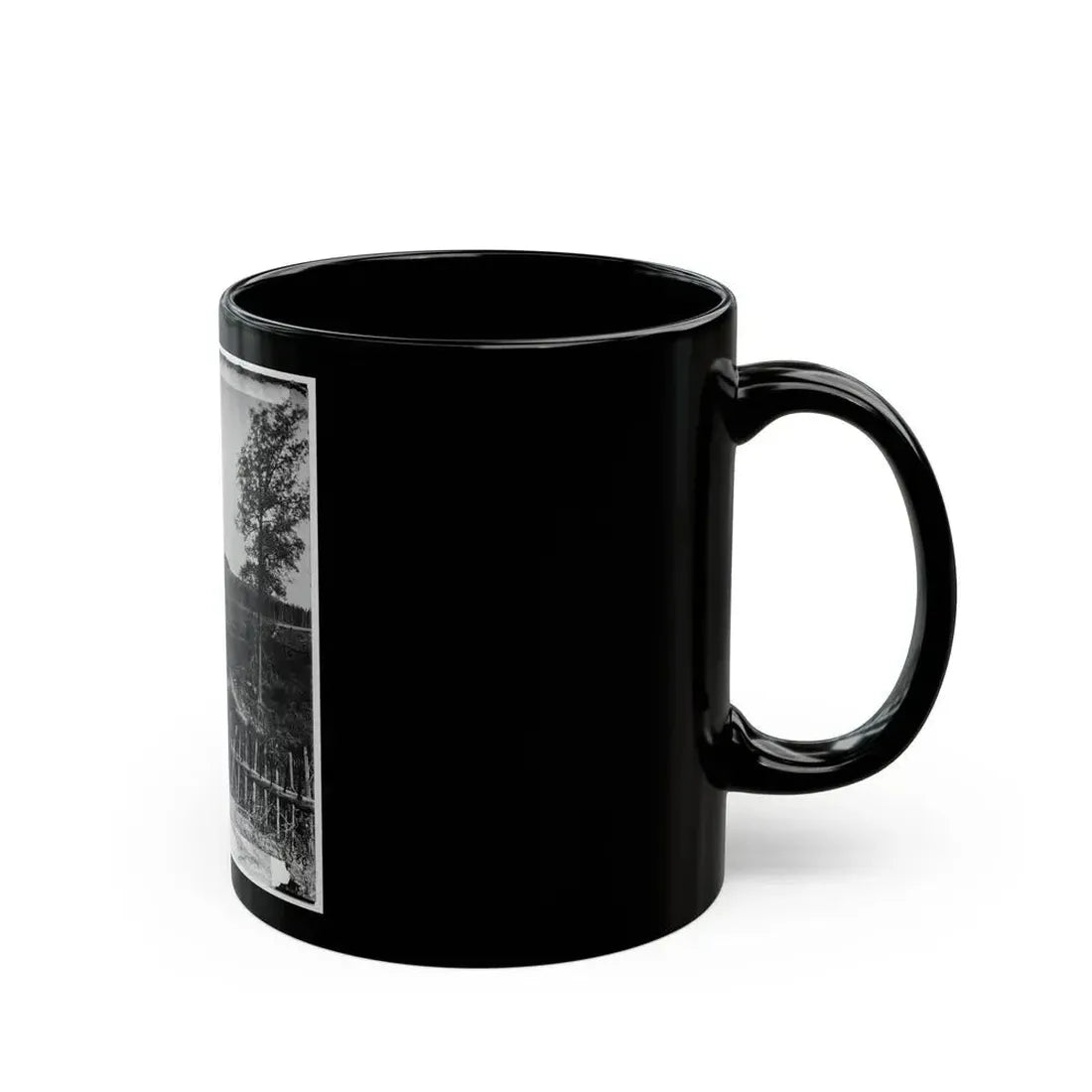 Atlanta, Georgia. Fortifications(2) (U.S. Civil War) Black Coffee Mug - Go Mug Yourself