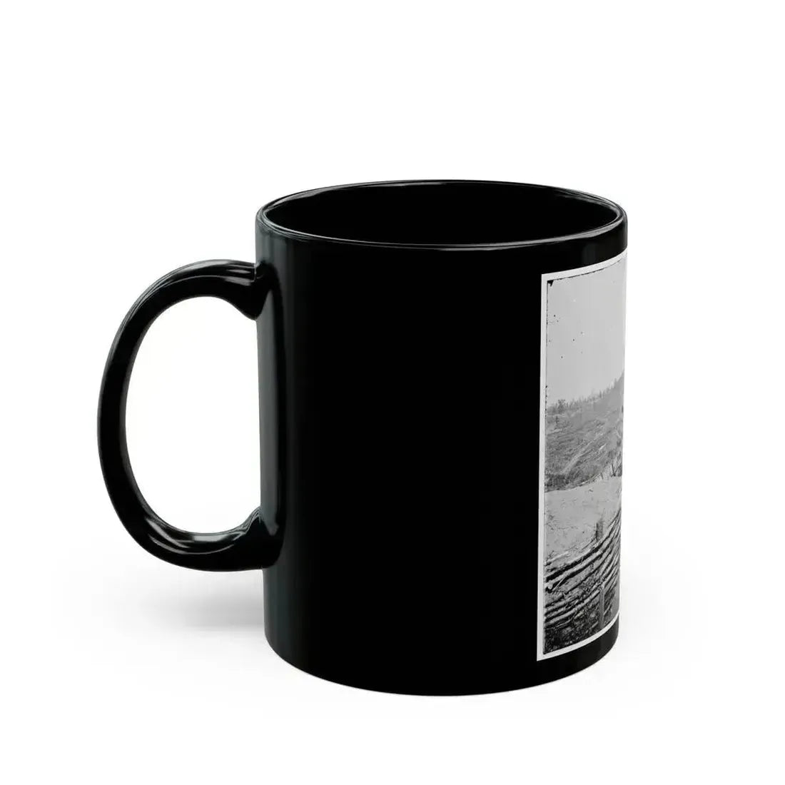 Atlanta, Georgia. Fortifications-2 (U.S. Civil War) Black Coffee Mug - Go Mug Yourself
