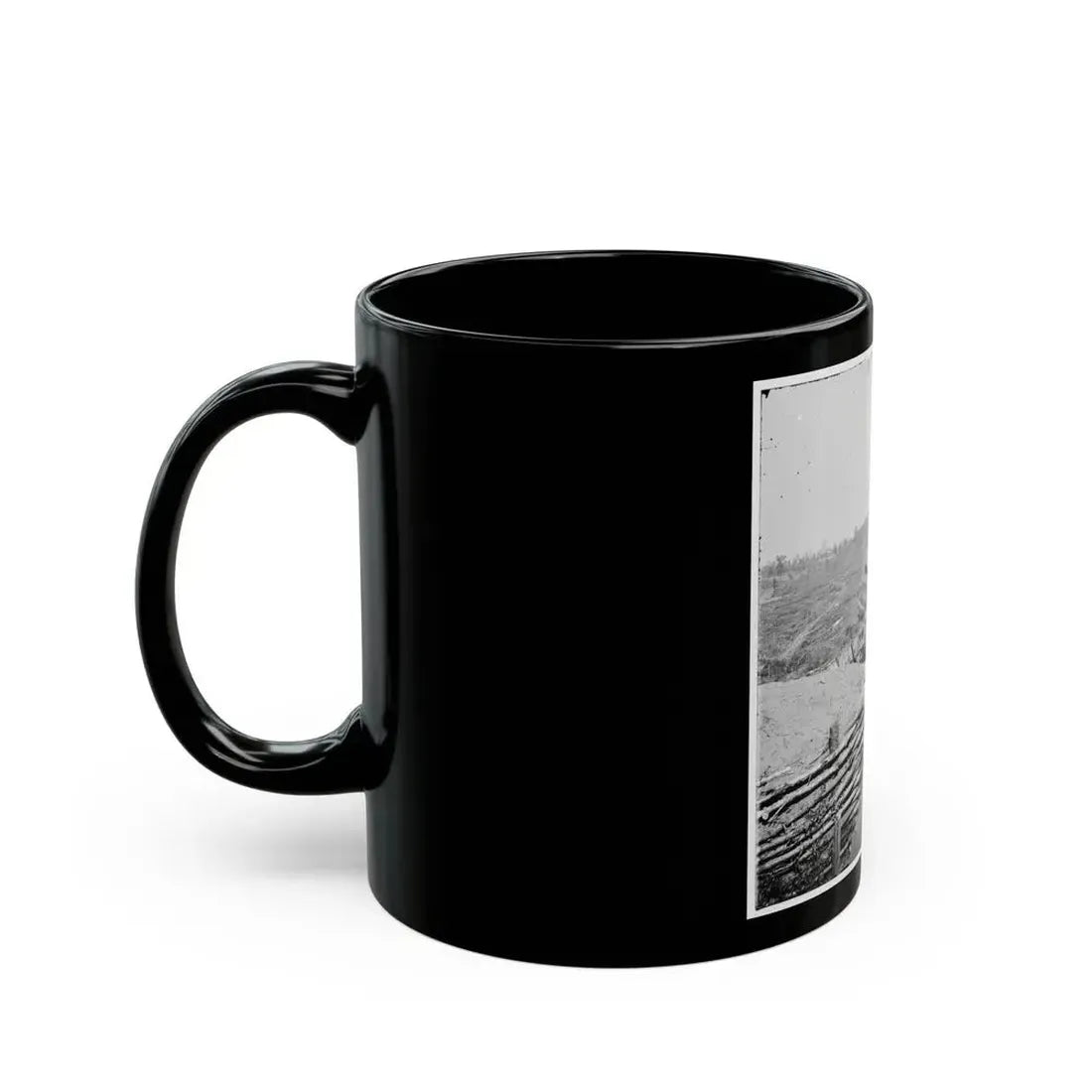 Atlanta, Georgia. Fortifications-2 (U.S. Civil War) Black Coffee Mug - Go Mug Yourself