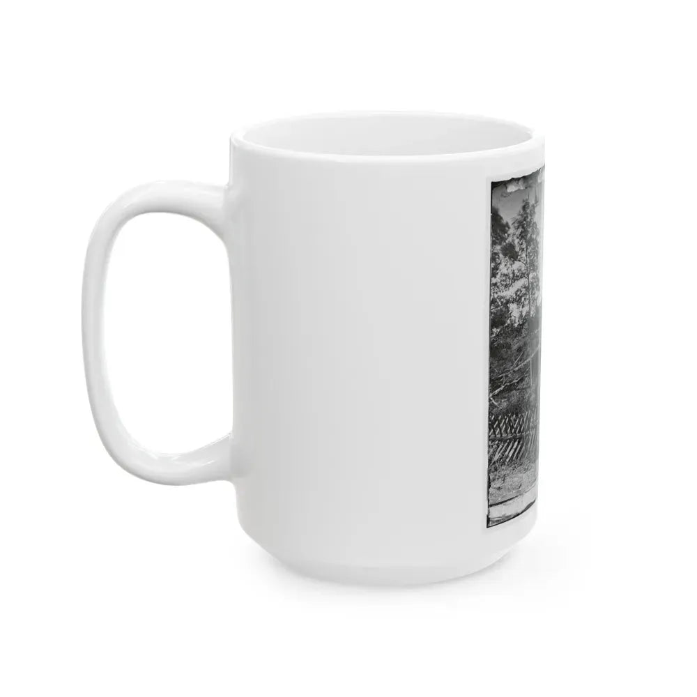 Atlanta, Georgia. Fortifications(2) (U.S. Civil War) White Coffee Mug - Go Mug Yourself