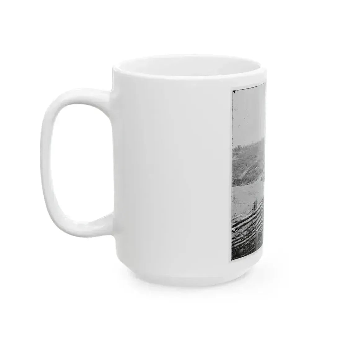 Atlanta, Georgia. Fortifications-2 (U.S. Civil War) White Coffee Mug - Go Mug Yourself