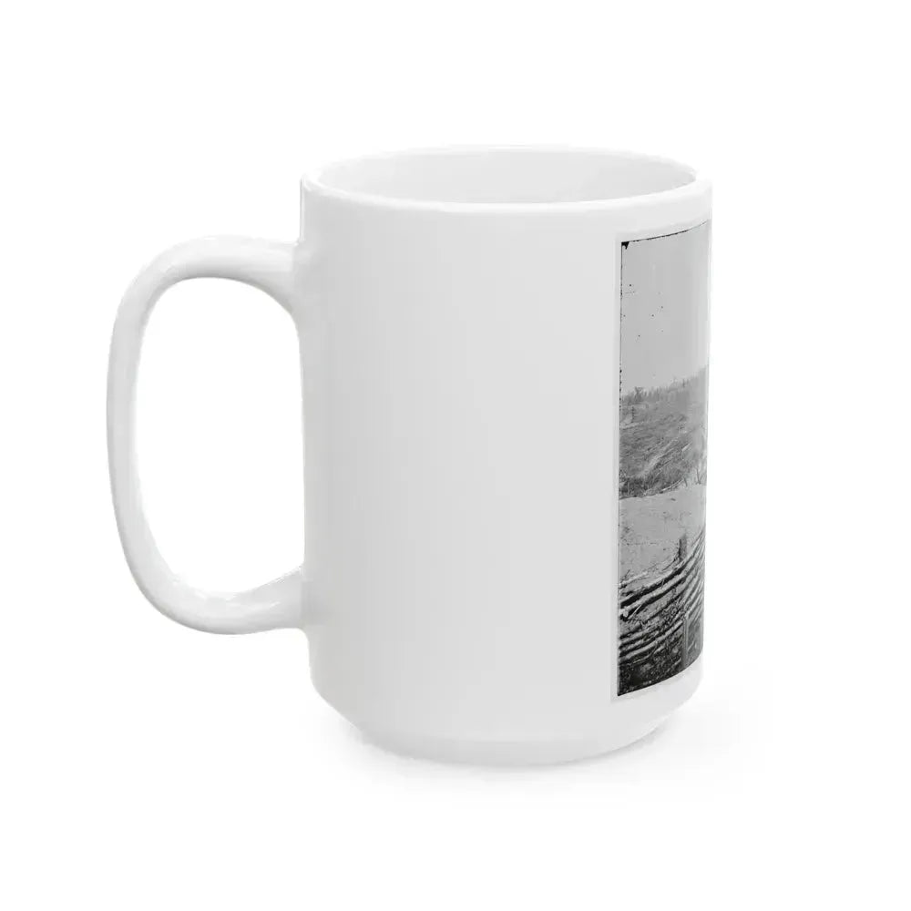 Atlanta, Georgia. Fortifications-2 (U.S. Civil War) White Coffee Mug - Go Mug Yourself