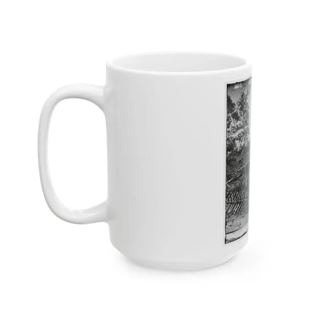Atlanta, Georgia. Fortifications(2) (U.S. Civil War) White Coffee Mug - Go Mug Yourself