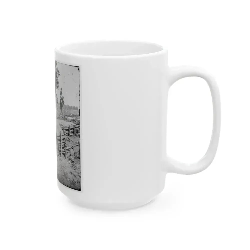 Atlanta, Georgia. Fortifications-2 (U.S. Civil War) White Coffee Mug - Go Mug Yourself