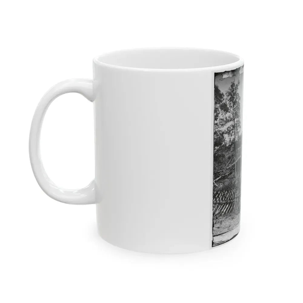 Atlanta, Georgia. Fortifications(2) (U.S. Civil War) White Coffee Mug - Go Mug Yourself
