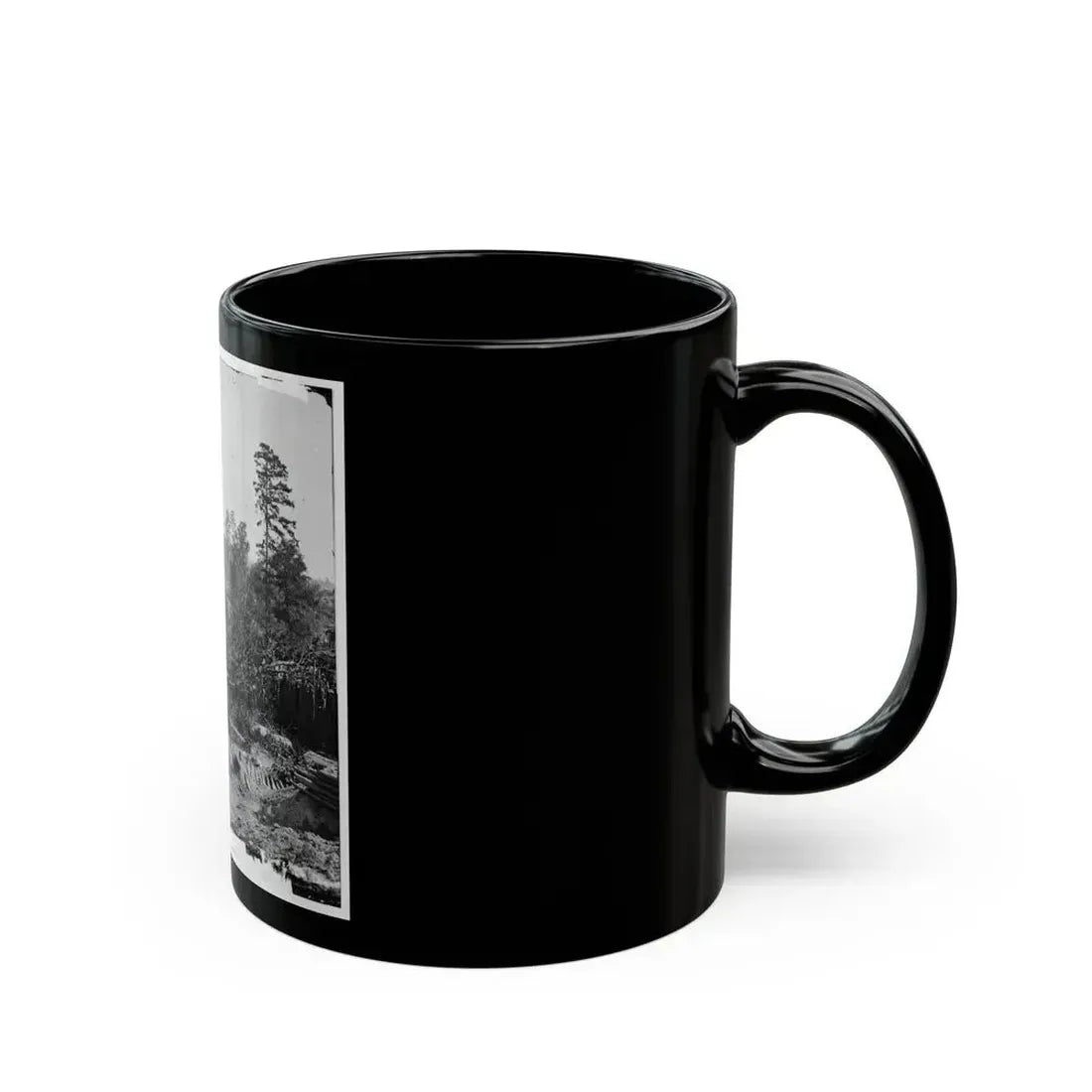 Atlanta, Georgia. Fortifications (U.S. Civil War) Black Coffee Mug - Go Mug Yourself