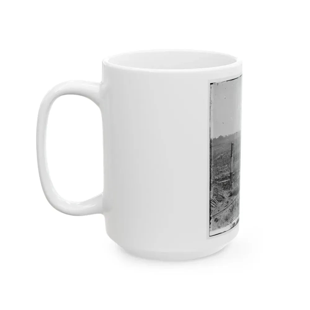 Atlanta, Georgia. Fortifications (U.S. Civil War) White Coffee Mug - Go Mug Yourself