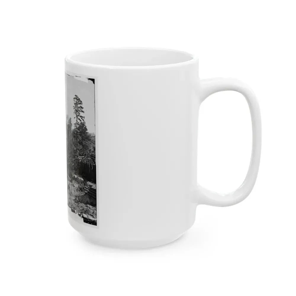 Atlanta, Georgia. Fortifications (U.S. Civil War) White Coffee Mug - Go Mug Yourself