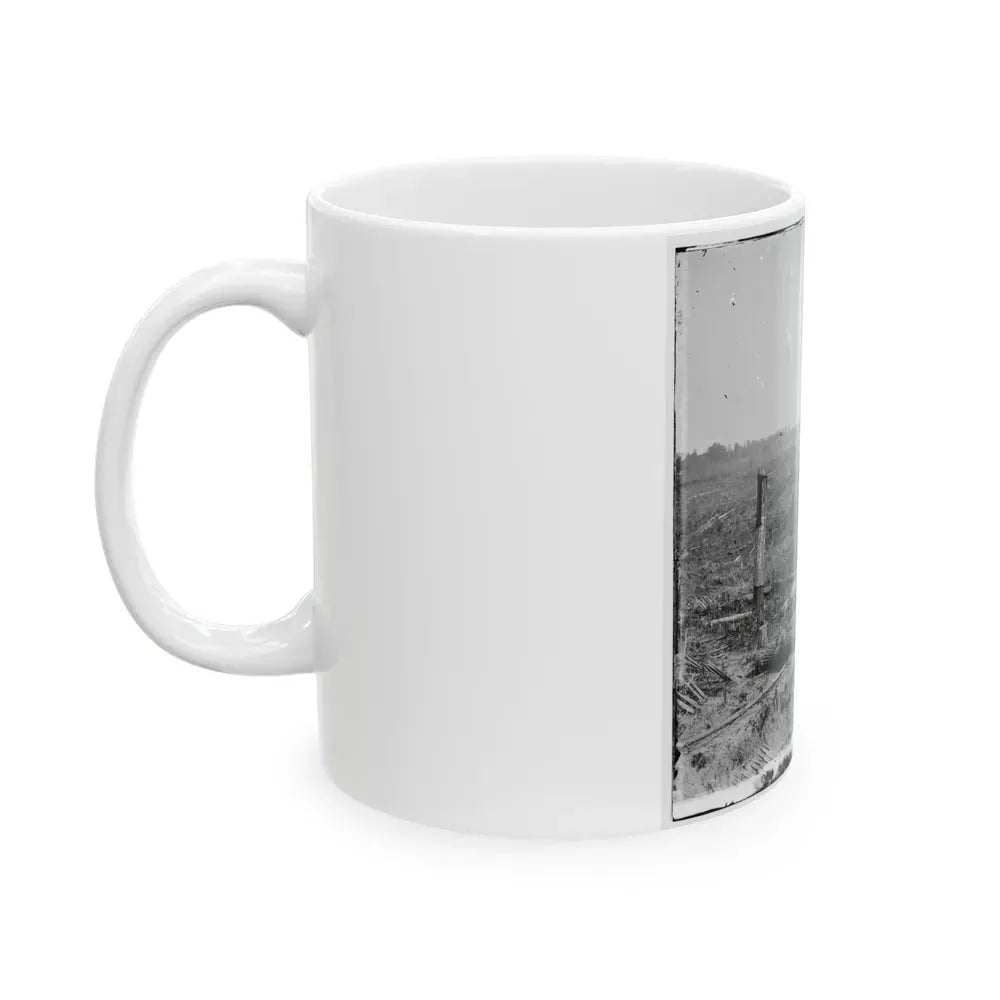 Atlanta, Georgia. Fortifications (U.S. Civil War) White Coffee Mug - Go Mug Yourself