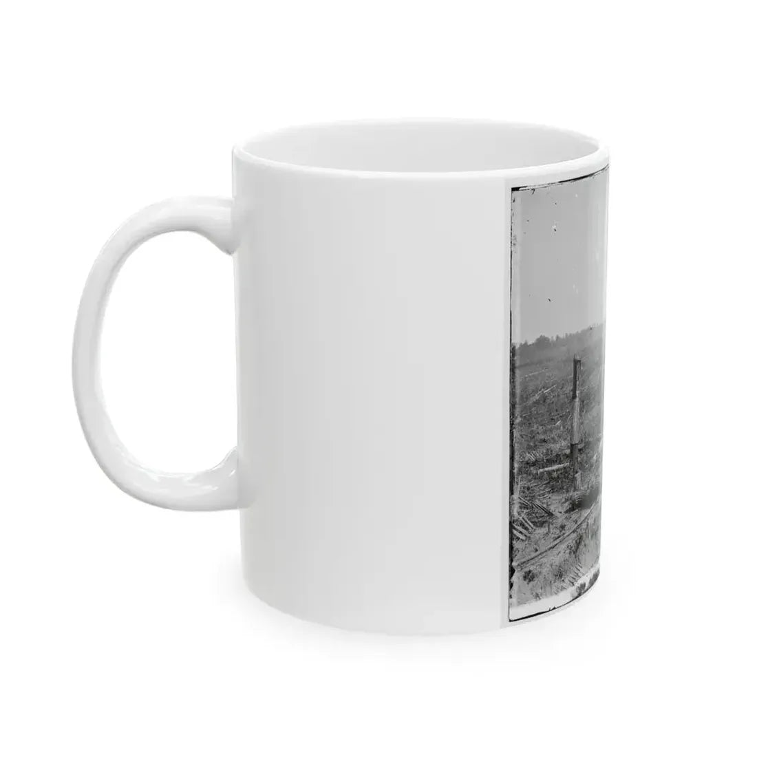 Atlanta, Georgia. Fortifications (U.S. Civil War) White Coffee Mug - Go Mug Yourself
