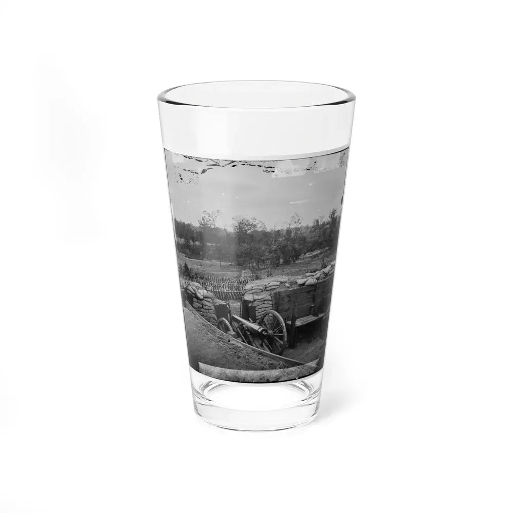 Atlanta, Georgia. Interior View Of Confederate Fort, East Of W. & A. Railroad, Looking East (U.S. Civil War) Pint Glass 16oz 16oz - Go Mug Yourself