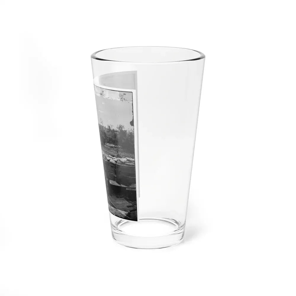 Atlanta, Georgia. Interior View Of Confederate Fort, East Of W. & A. Railroad, Looking East (U.S. Civil War) Pint Glass 16oz - Go Mug Yourself