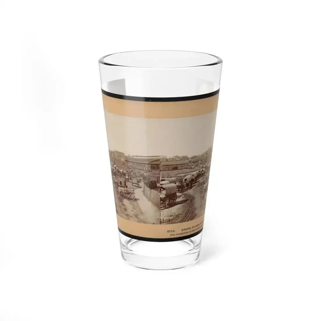 Atlanta, Georgia, Just After Its Capture (U.S. Civil War) Pint Glass 16oz 16oz - Go Mug Yourself