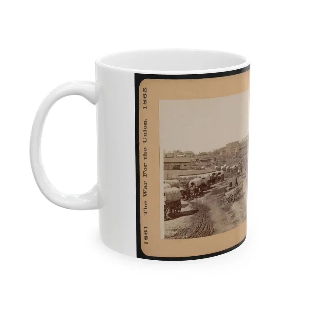 Atlanta, Georgia, Just After Its Capture (U.S. Civil War) White Coffee Mug - Go Mug Yourself