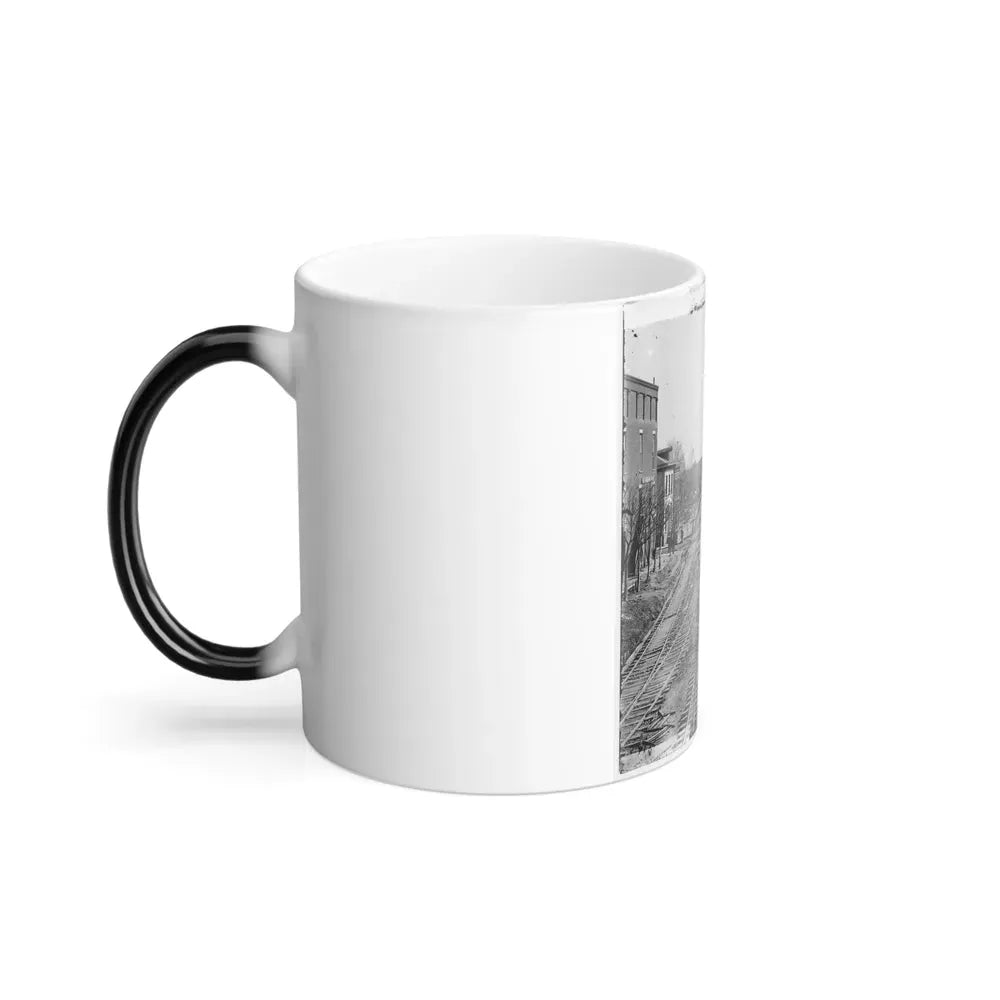 Atlanta, Georgia. Railroad Depot (U.S. Civil War) Color Changing Coffee Mug 11oz - Go Mug Yourself