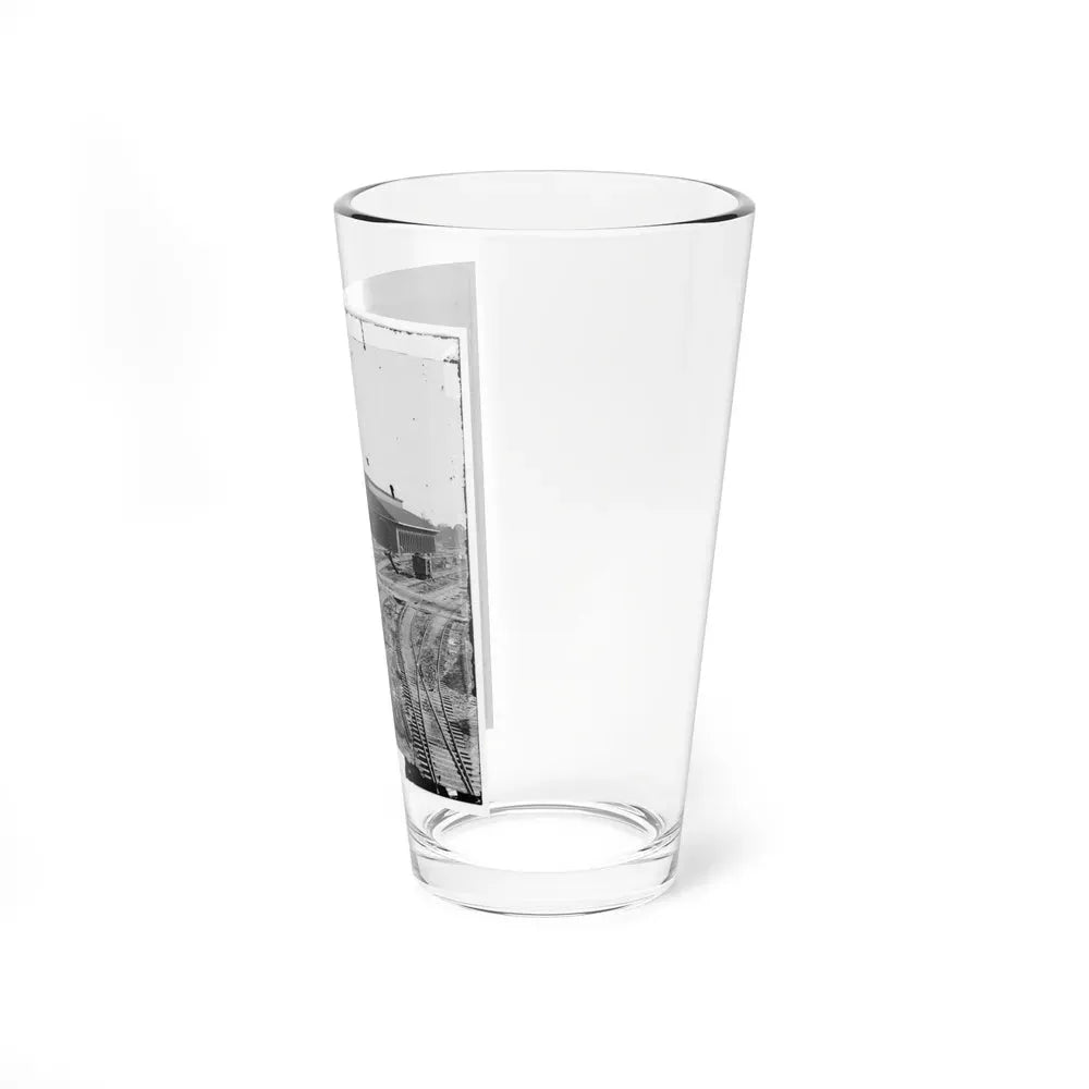Atlanta, Georgia. Railroad Depot (U.S. Civil War) Pint Glass 16oz - Go Mug Yourself