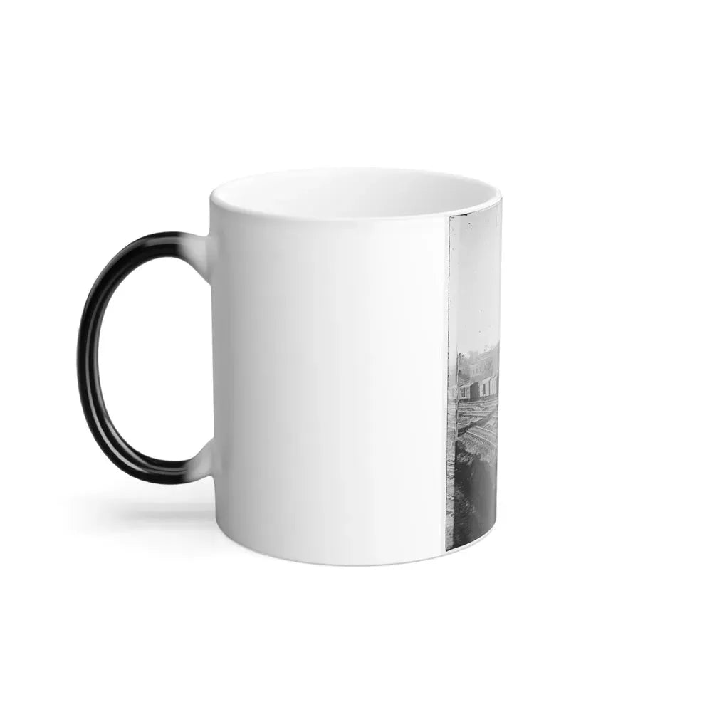 Atlanta, Georgia. Railroad Roundhouse (U.S. Civil War) Color Changing Coffee Mug 11oz - Go Mug Yourself