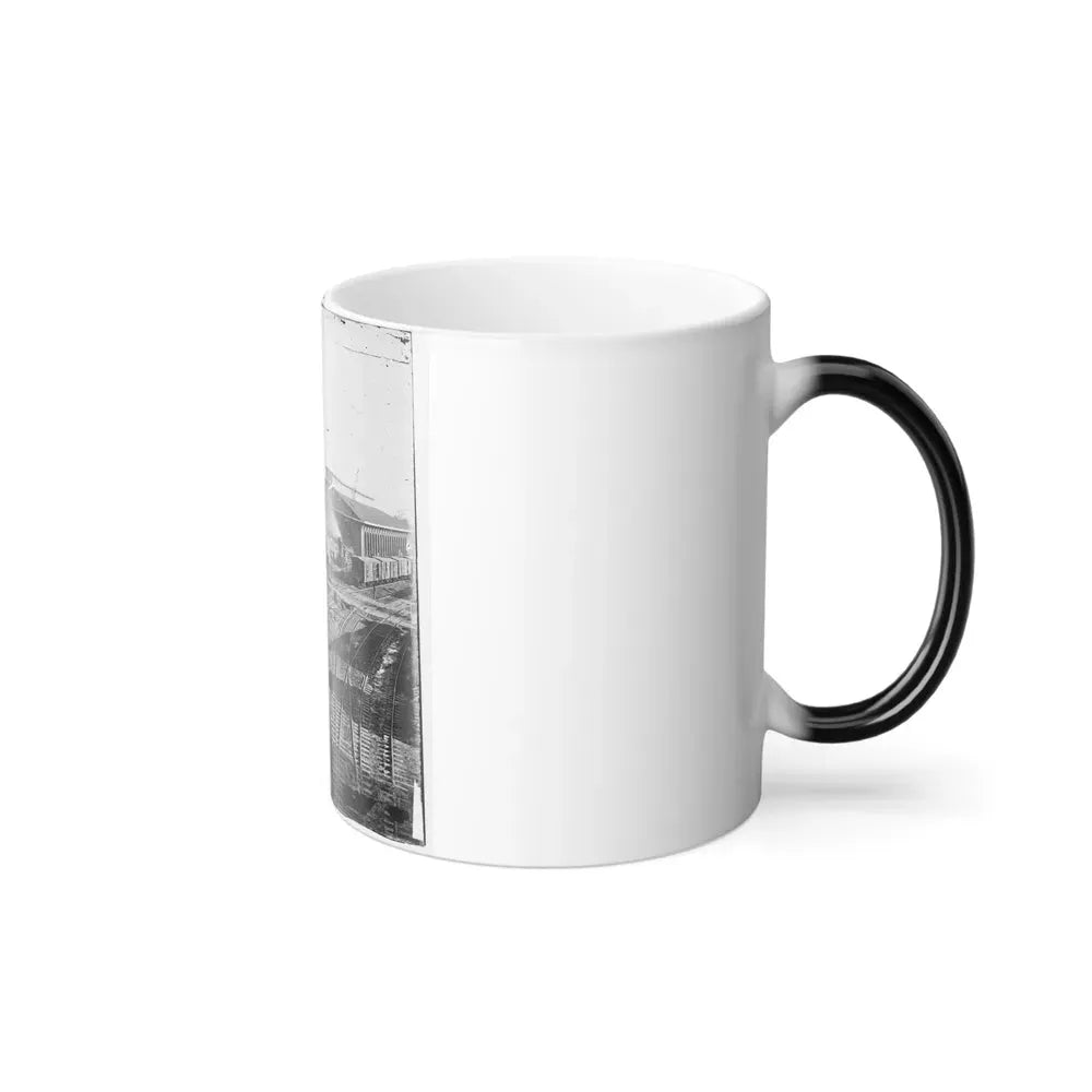 Atlanta, Georgia. Railroad Yards (U.S. Civil War) Color Changing Coffee Mug 11oz - Go Mug Yourself