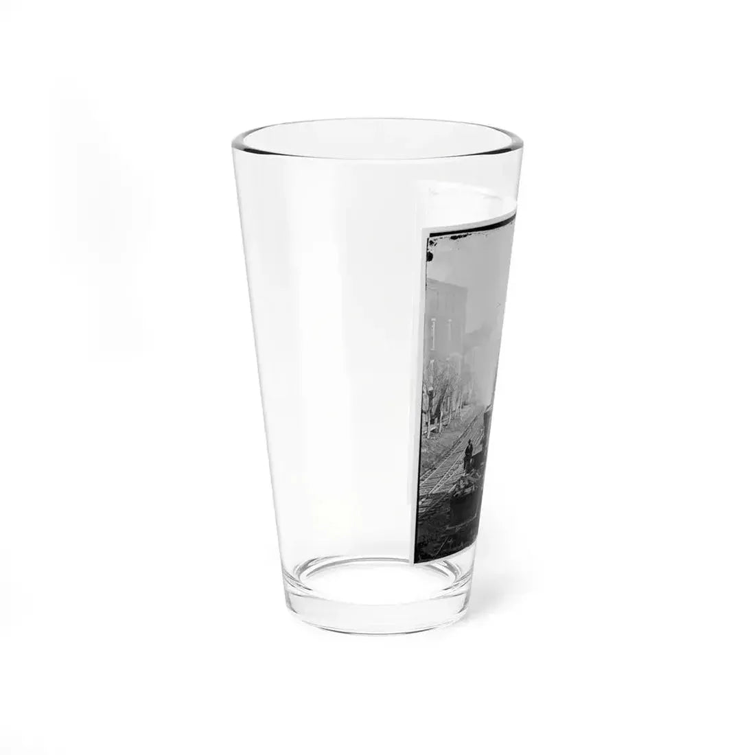 Atlanta, Georgia. Railroad Yards (U.S. Civil War) Pint Glass 16oz - Go Mug Yourself
