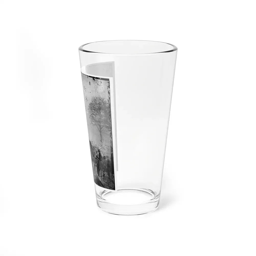 Atlanta, Georgia. Sherman's Men Destroying Railroad-2 (U.S. Civil War) Pint Glass 16oz - Go Mug Yourself