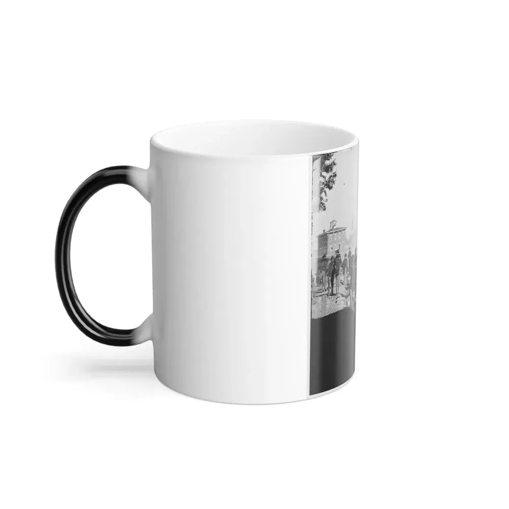 Atlanta, Georgia. Sherman's Men Destroying Railroad (U.S. Civil War) Color Changing Coffee Mug 11oz - Go Mug Yourself