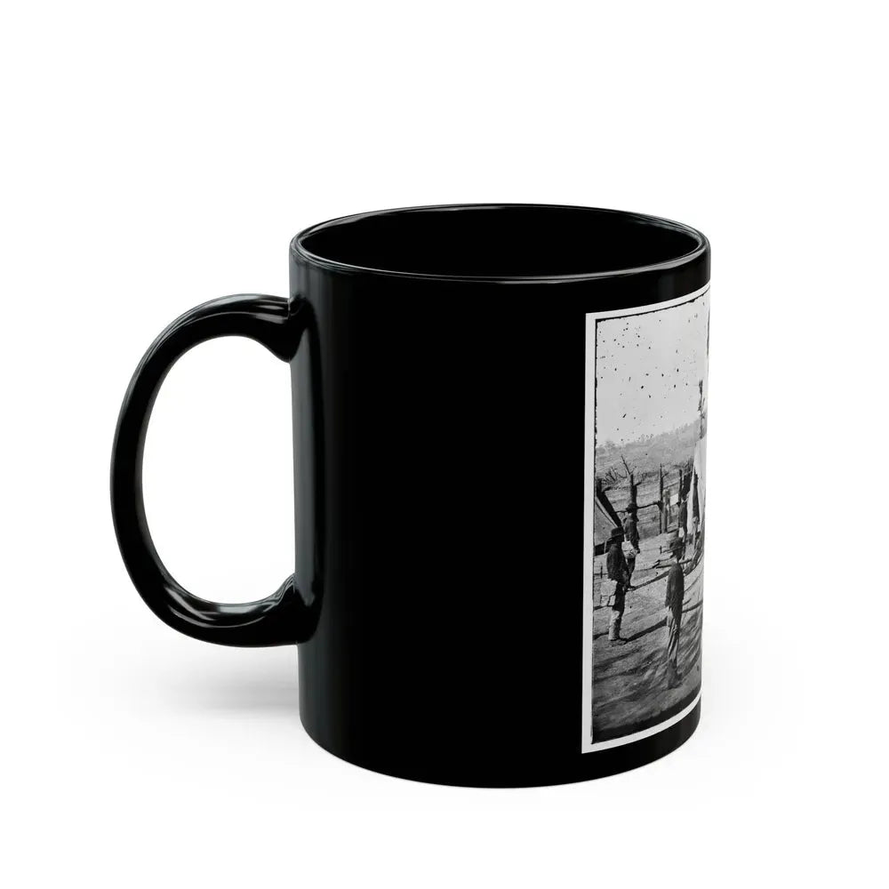Atlanta, Georgia. Sherman's Men In Confederate Fort-2 (U.S. Civil War) Black Coffee Mug - Go Mug Yourself