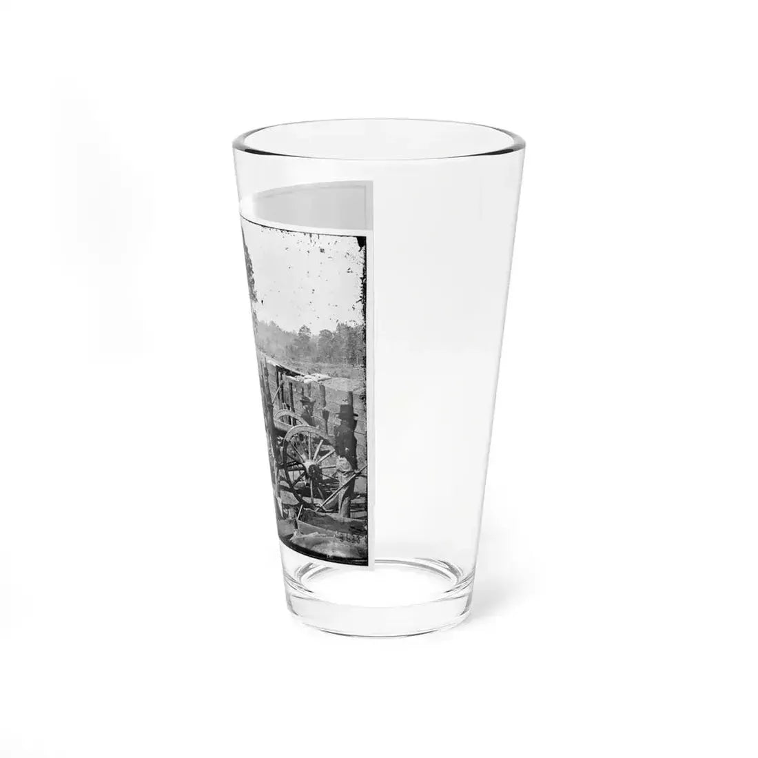 Atlanta, Georgia. Sherman's Men In Confederate Fort-2 (U.S. Civil War) Pint Glass 16oz - Go Mug Yourself
