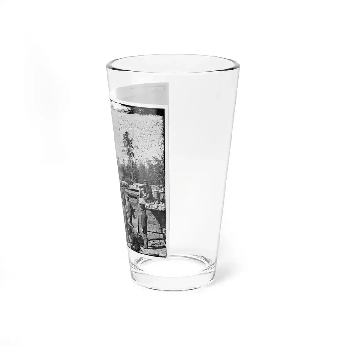 Atlanta, Georgia. Sherman's Men In Confederate Fort East Of Atlanta (U.S. Civil War) Pint Glass 16oz - Go Mug Yourself
