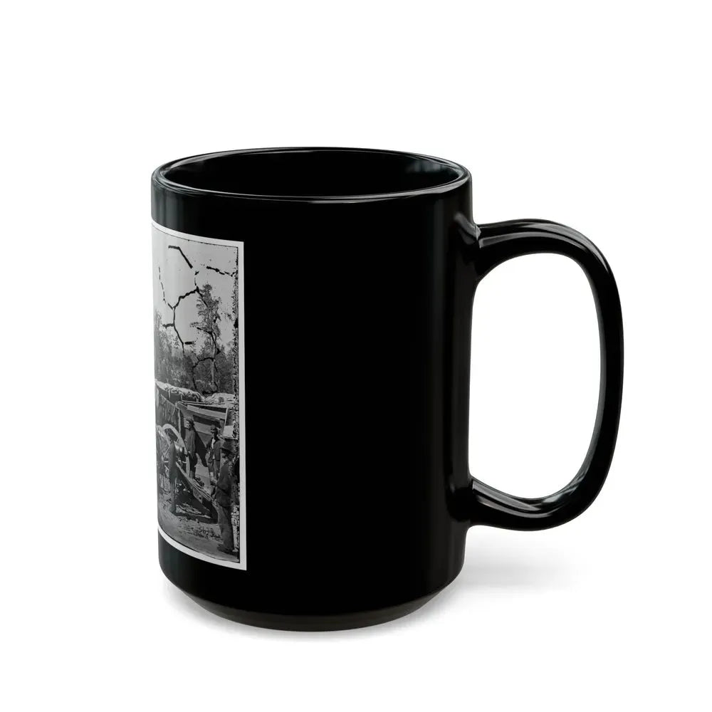 Atlanta, Georgia. Sherman's Men In Confederate Fort (U.S. Civil War) Black Coffee Mug - Go Mug Yourself