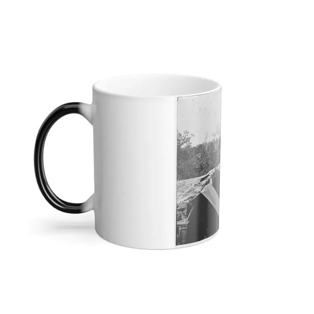 Atlanta, Georgia. Sherman's Men in Confederate Fort (U.S. Civil War) Color Changing Coffee Mug 11oz - Go Mug Yourself