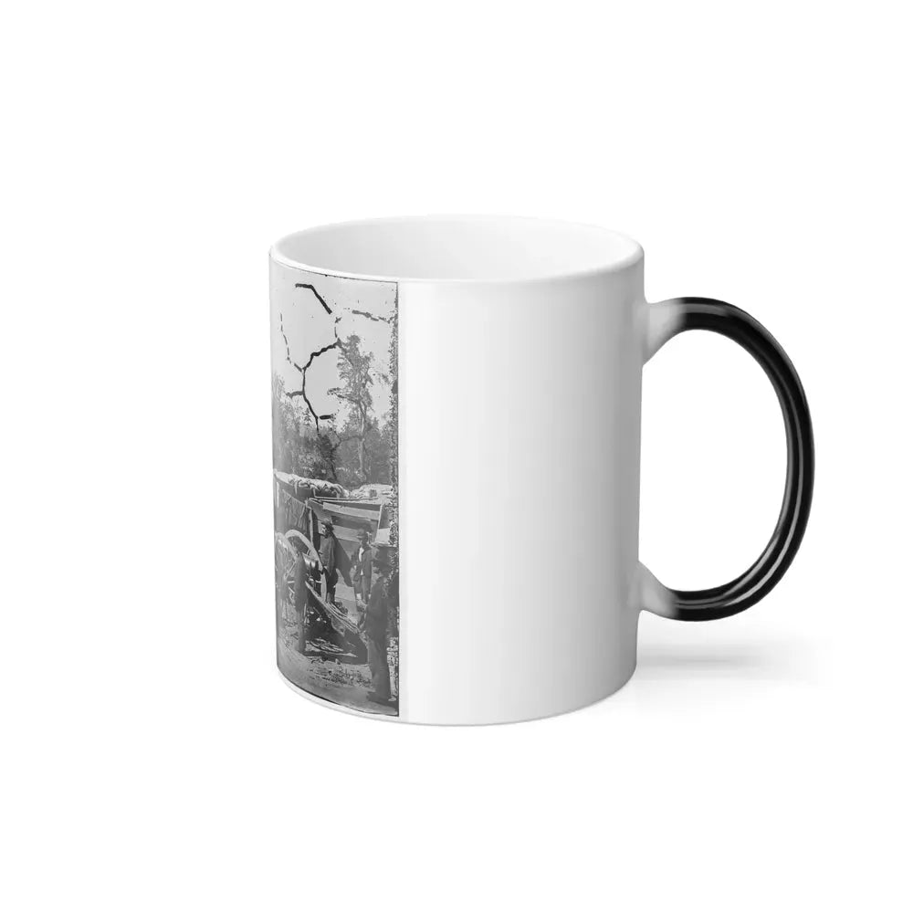 Atlanta, Georgia. Sherman's Men in Confederate Fort (U.S. Civil War) Color Changing Coffee Mug 11oz - Go Mug Yourself