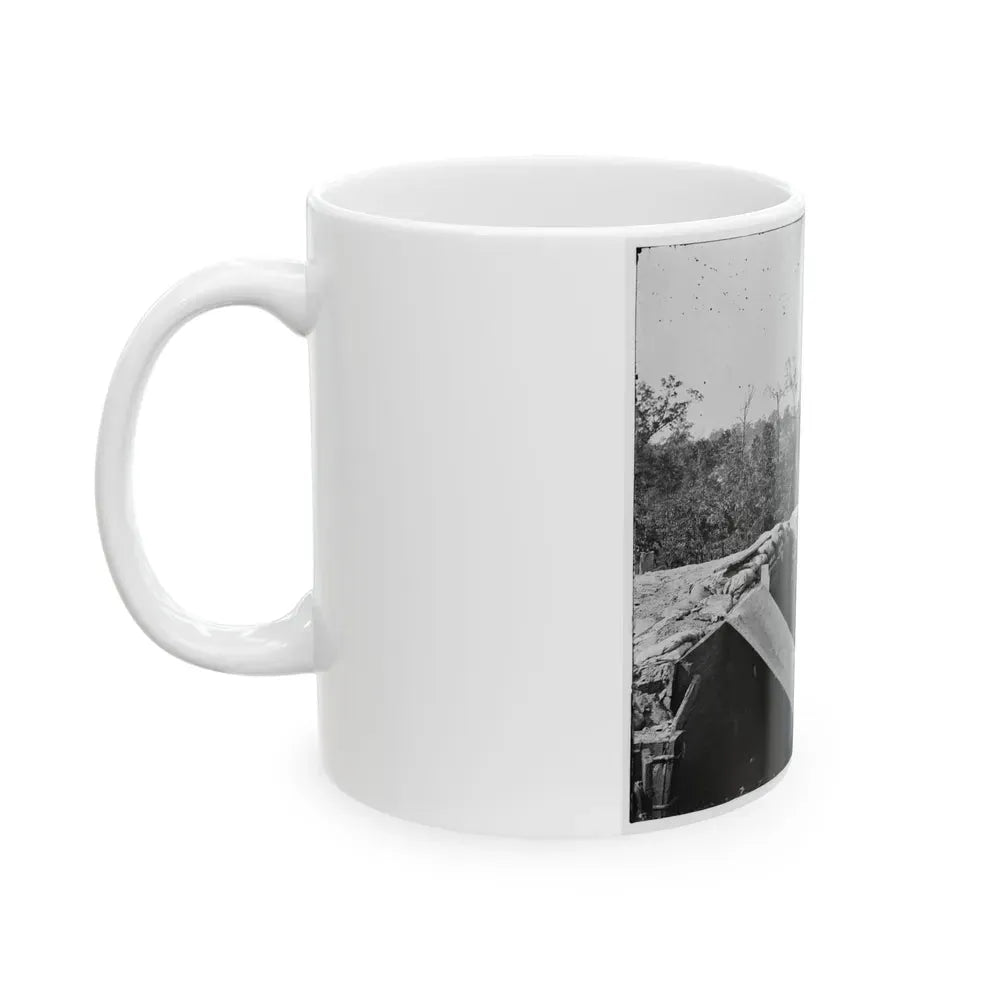 Atlanta, Georgia. Sherman's Men In Confederate Fort (U.S. Civil War) White Coffee Mug - Go Mug Yourself