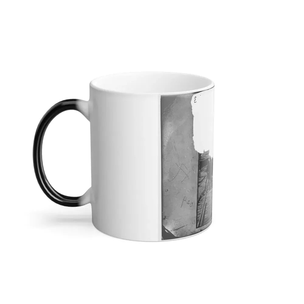Atlanta, Georgia. Sherman's Men Tearing Up Railroad Track (U.S. Civil War) Color Changing Coffee Mug 11oz - Go Mug Yourself