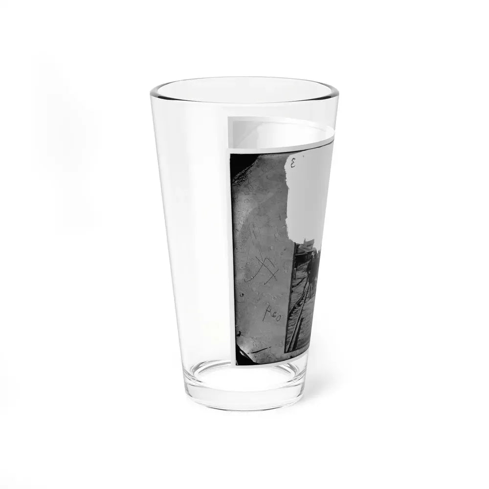 Atlanta, Georgia. Sherman's Men Tearing Up Railroad Track (U.S. Civil War) Pint Glass 16oz - Go Mug Yourself