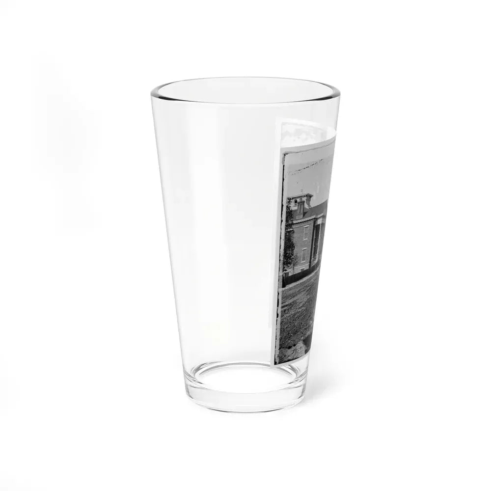 Atlanta, Georgia. Street In Atlanta (House Next To Church Used As Sherman's Headquarters (U.S. Civil War) Pint Glass 16oz - Go Mug Yourself