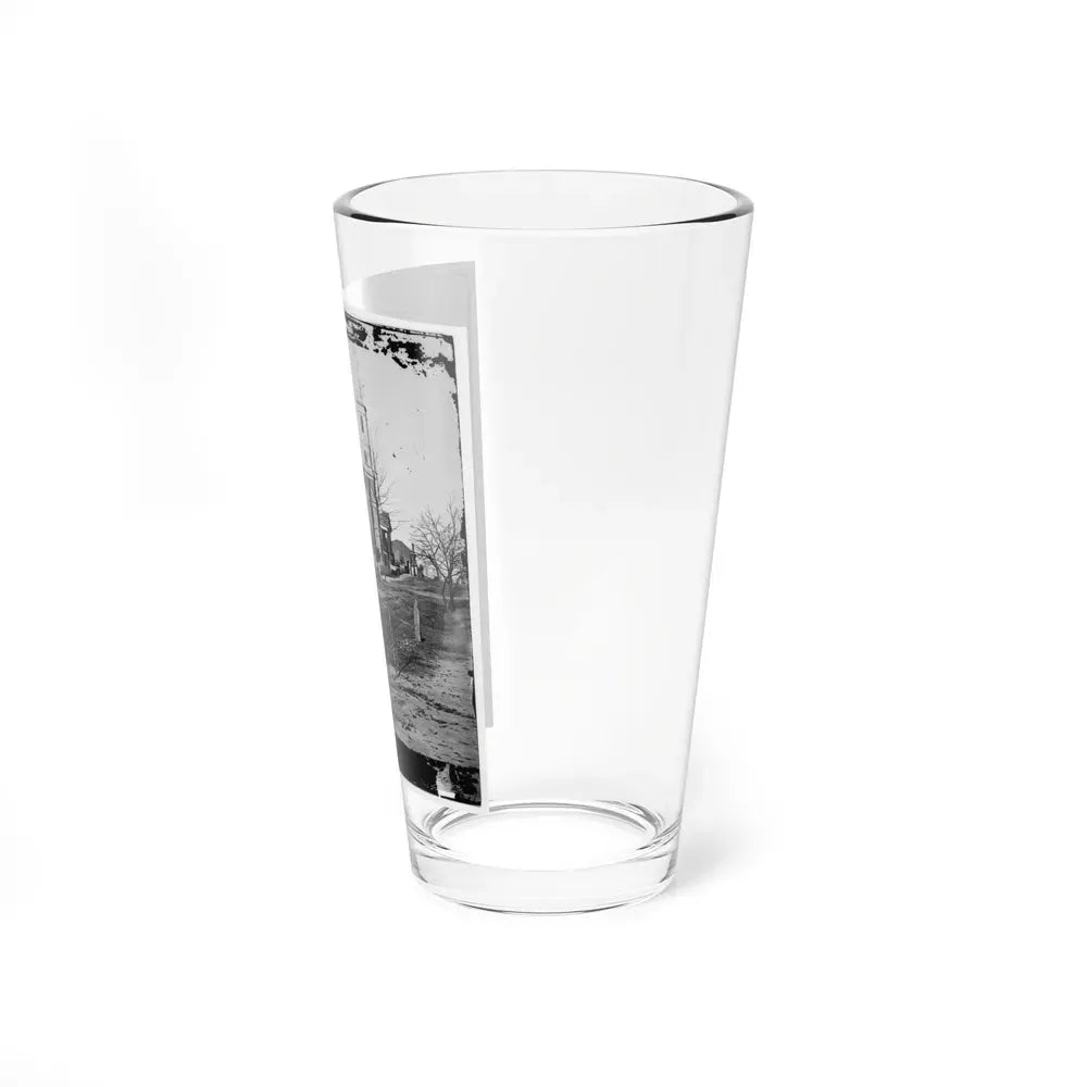 Atlanta, Georgia. Street In Atlanta (House Next To Church Used As Sherman's Headquarters (U.S. Civil War) Pint Glass 16oz - Go Mug Yourself