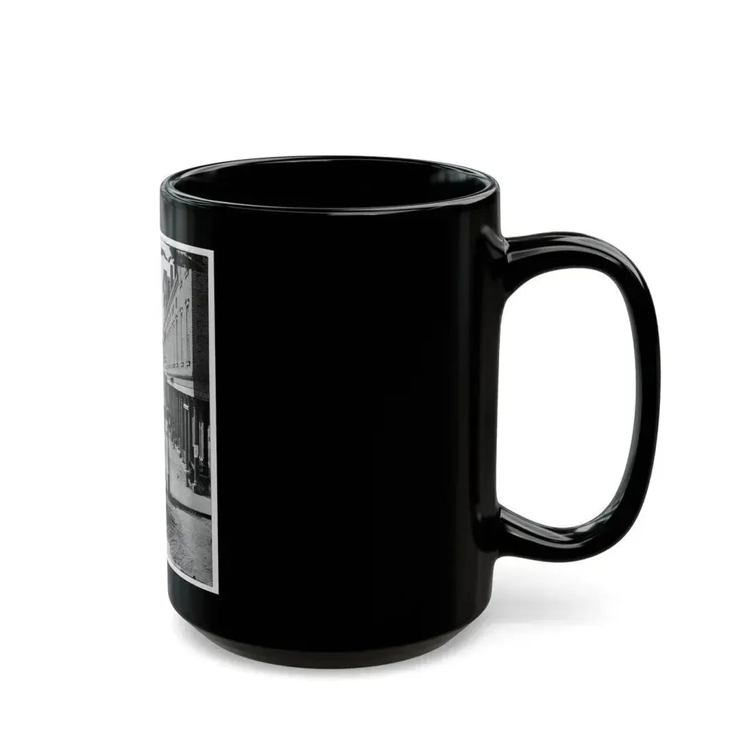 Atlanta, Georgia. Street View (U.S. Civil War) Black Coffee Mug - Go Mug Yourself