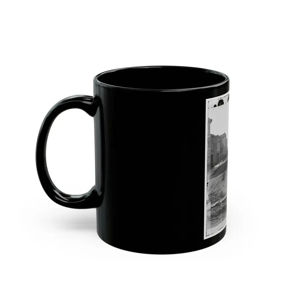 Atlanta, Georgia. Street View (U.S. Civil War) Black Coffee Mug - Go Mug Yourself