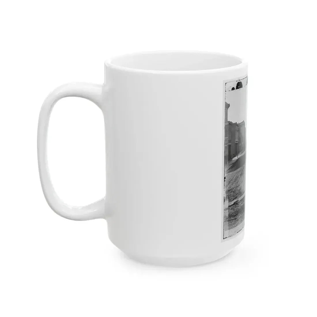 Atlanta, Georgia. Street View (U.S. Civil War) White Coffee Mug - Go Mug Yourself