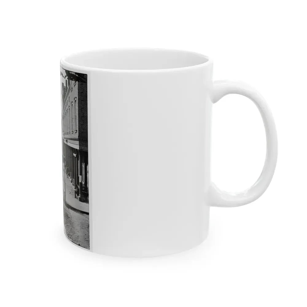 Atlanta, Georgia. Street View (U.S. Civil War) White Coffee Mug - Go Mug Yourself