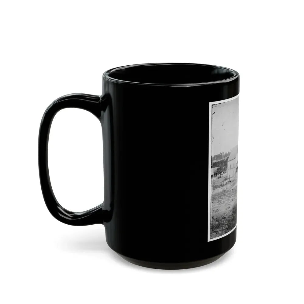 Atlanta, Georgia (Vicinity). Bomb-Proof Shelter (U.S. Civil War) Black Coffee Mug - Go Mug Yourself