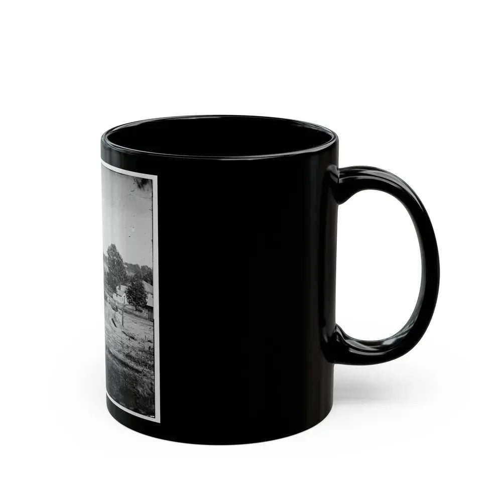 Atlanta, Georgia (Vicinity). Bomb-Proof Shelter (U.S. Civil War) Black Coffee Mug - Go Mug Yourself
