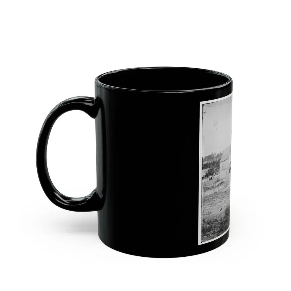 Atlanta, Georgia (Vicinity). Bomb-Proof Shelter (U.S. Civil War) Black Coffee Mug - Go Mug Yourself