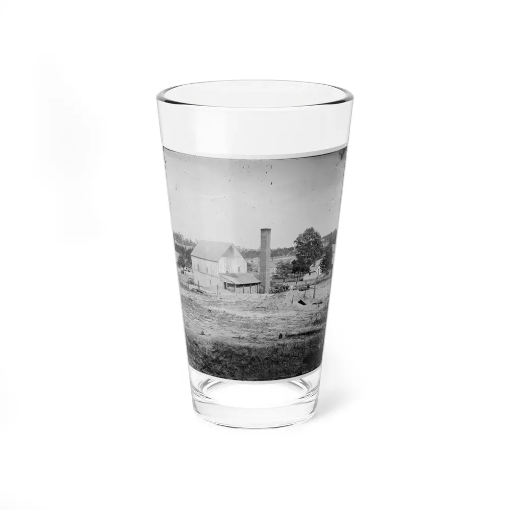 Atlanta, Georgia (Vicinity). Bomb-Proof Shelter (U.S. Civil War) Pint Glass 16oz 16oz - Go Mug Yourself