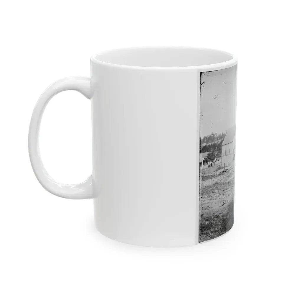 Atlanta, Georgia (Vicinity). Bomb-Proof Shelter (U.S. Civil War) White Coffee Mug - Go Mug Yourself