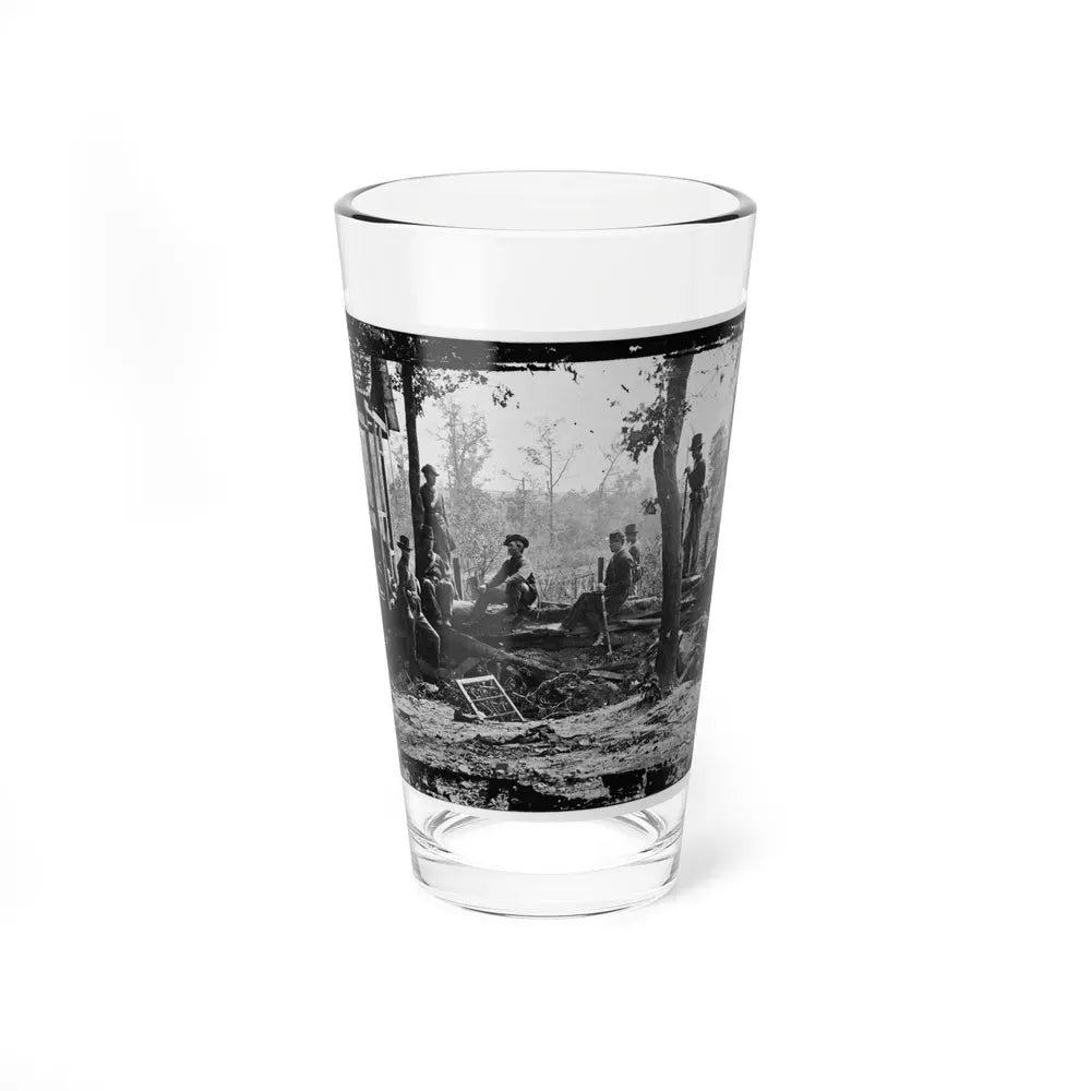 Atlanta, Georgia (Vicinity). Federal Pickets Before The City (U.S. Civil War) Pint Glass 16oz 16oz - Go Mug Yourself